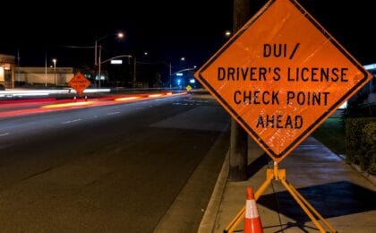 DUI Checkpoints Colorado